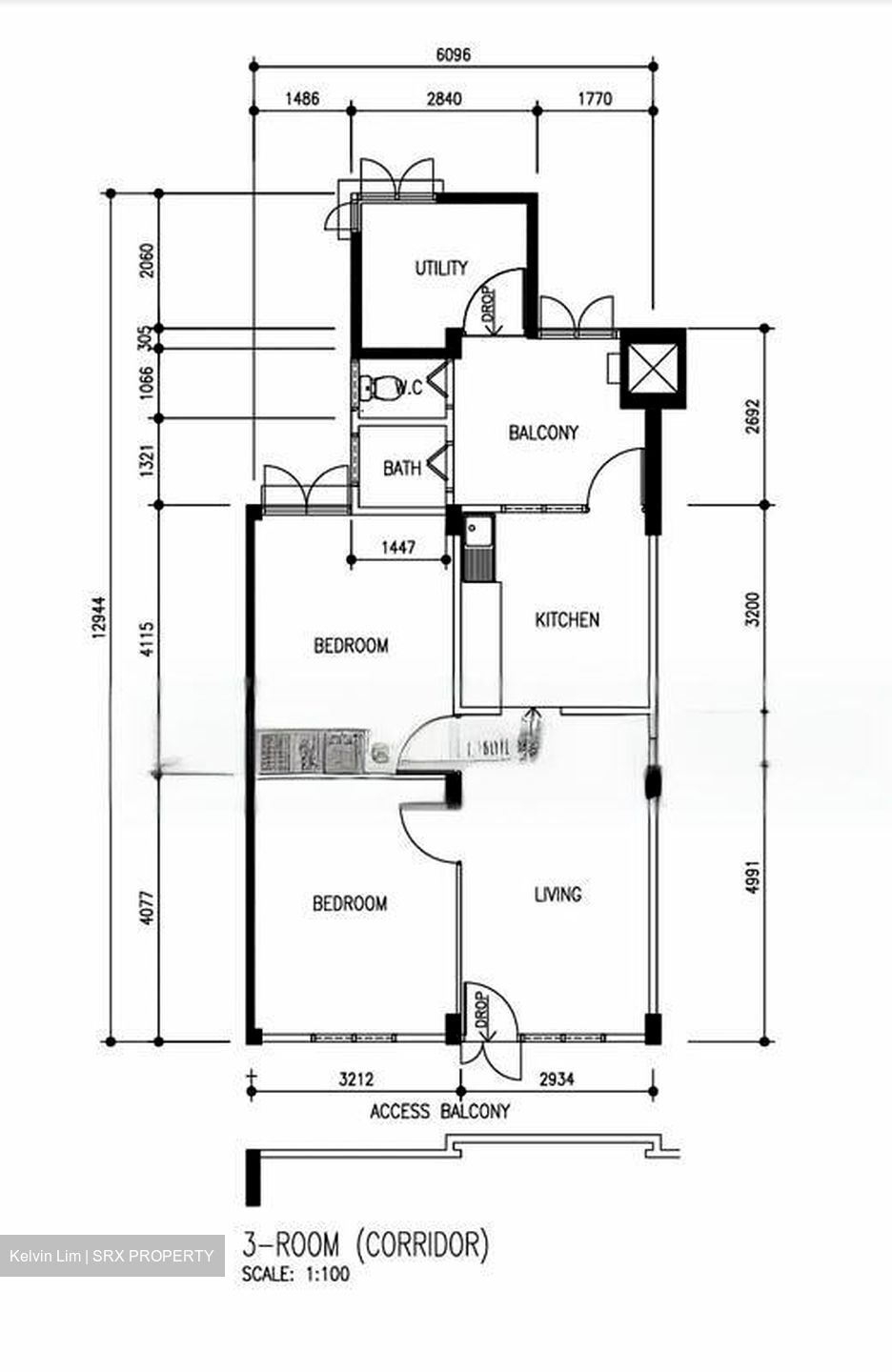 Blk 30 Bendemeer Ville (Kallang/Whampoa), HDB 3 Rooms #454369861